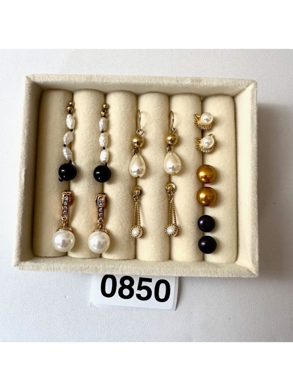 Jewelry Lot Sterling Silver Freshwater Pearl Pierced Earring Lot